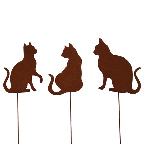 Unus gartenstecker katzen - gartenstecker,
