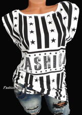 Damen Strass Shirt T-Shirt