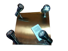 Deckenstrahler Deckenleuchte 4er Deckenlampe 4 x E14  LED möglich 30 x 30