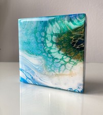 handgemaltes Unikat - Pouring