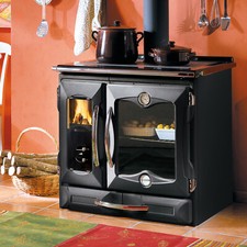 La Nordica Suprema 4.0 Küchenofen Guss Schwarz 9 kW Scheitholzherd