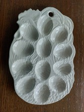 Eierteller weiß  Keramik