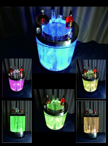 Led bar tisch wasser - tisch, wand