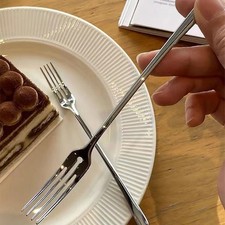 Essgabel aus Edelstahl, langer