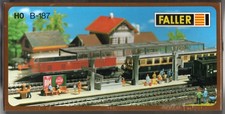 Faller B- 187 Bahnsteig - Plastik Modellbausatz - Spur H0 - OVP