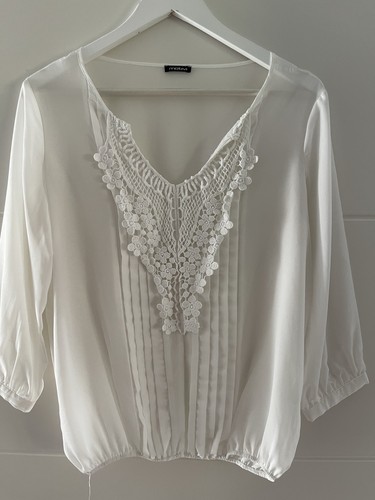 Damen bluse weiß - bluse,