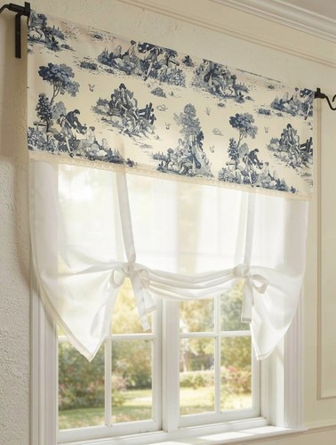 Gardine vorhang set - vorhang, "toile