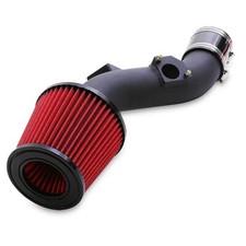 SCHWARZES KURZES ANSAUGLUFTFILTER KIT FÜR SUBARU IMPREZA NEWAGE GD WRX STI