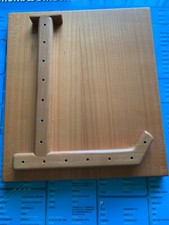 Geburtstagskerzenhalter Buchstabe L mit 14 Haltelöcher für kleine Kerzen