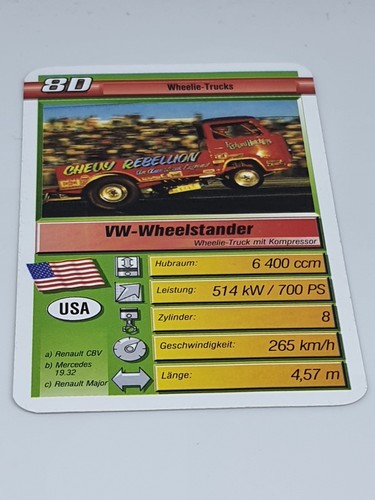 Wheelstander race trucks - vw,