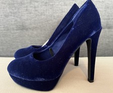 H&M Velvet High Heels / Pumps