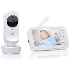 Motorola Nursery VM44 Connect - Wi-Fi Babyphone mit Kamera – 4,3 Zoll Video Baby