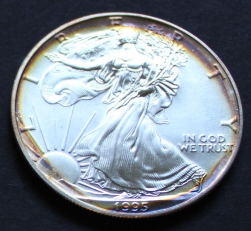 Usa 1995 silver eagle - $,