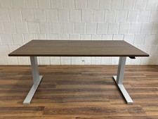 Steelcase Sitz-Steh-Schreibtisch LiftUp 160x80cm Dunkle Walnuss