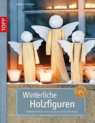 Winterliche holzfiguren - winterliche,