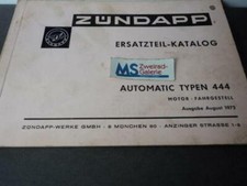 Zündapp Automatic Typen 444
