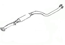 Honda Prelude SN original Mittelschalldämpfer Auspuff Oldtimer