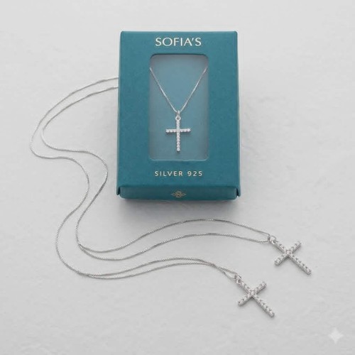 925 silber kreuz - 925,