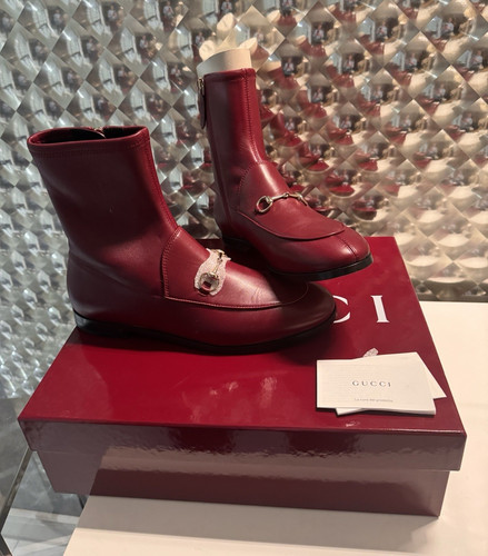 Gucci damen leder - gucci, stiefeletten