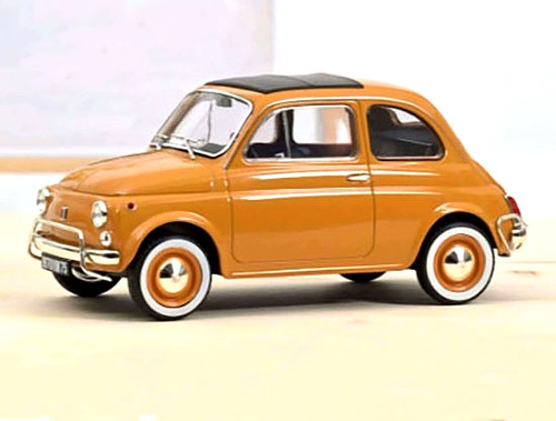 Fiat 500 positano gelb - 500, "positano"-gelb