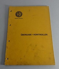 Handbuch Übergabe Kontrollen