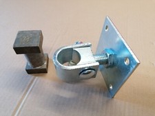 Halstorband M18 Torscharnier Halsband Schwerlast Torangel mit Anschraubplatte