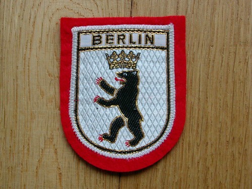 Aufnäher berlin berliner - berlin, bär