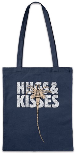 Hugs kisses stofftasche - hugs, &