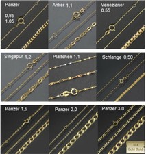 Goldkette 333 Gold Schmuck 38