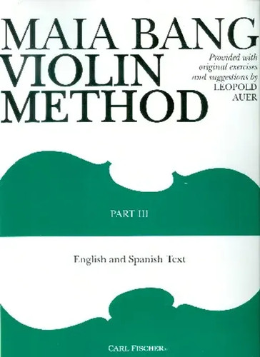 Maia bang violin method - maia, part