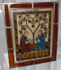 Bleiverglasung Fensterbild -