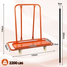 Plattenwagen Universalrollen