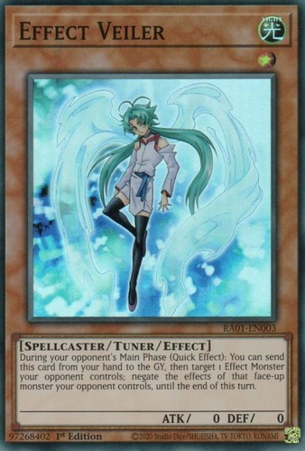 Yugioh effect veiler - 1x,