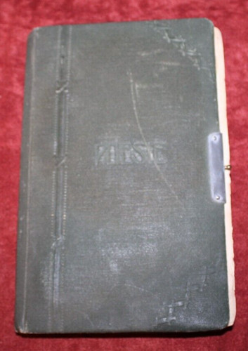 Altes poesiealbum mit - altes,