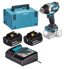 Makita DTW701RTJ Akku-Schlagschrauber 18V •1/2" 700 Nm 2 x Akku 5,0 Ah Makpac