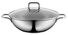 NEU & OVP - WMF Wok Party 28 cm mit Glasdeckel Induktion Cromargan Edelstahl