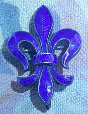 Antique Sterling Fleur De Lys