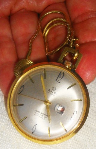 Taschenuhr 17 jewels - e.r.c.,