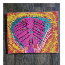 Acrylgemälde handgemalt auf