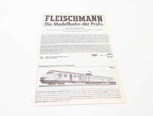 E1641 fleischmann - fleischmann, h0