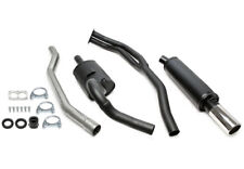 Sportauspuffanlage 1x80mm rund