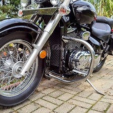 SUZUKI VL800 INTRUDER VOLUSIA C50 BOULEVARD EDELSTAHL Sturzbügel Motorschutz