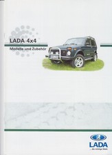 Lada Niva 4 x 4 (Lada 21214) 08.2007 Prospekt / Brochure deutsch / german