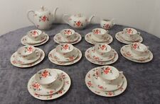 antikes KRAUTHEIM Adelberg TEESERVICE Service - 10 Pers. um 1930