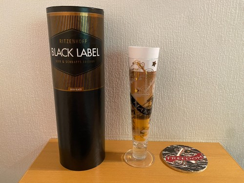 Ritzenhoff bierglas black - -,