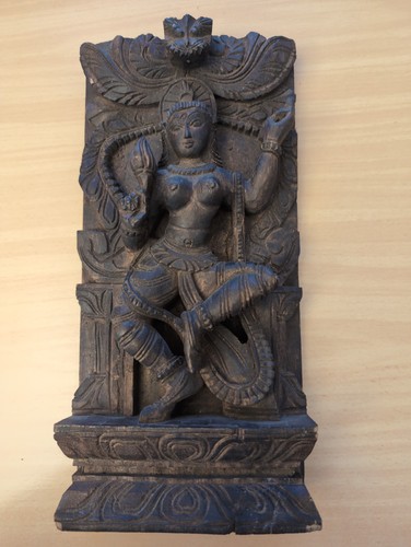 Indisches holz relief - holz,