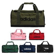 Adidas Herren Damen Sporttasche Umhängetasche Reisetasche Linear Duffel S