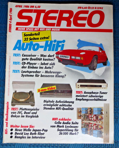 Stereo becker mexiko - stereo, 4/86,becker