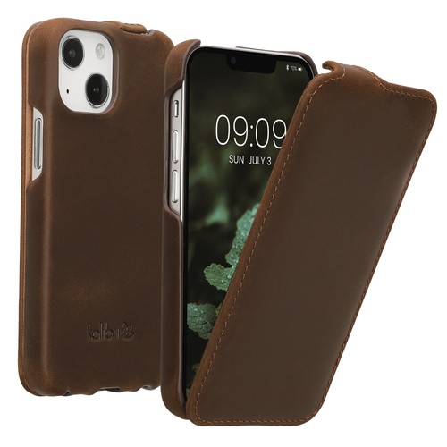 Flip case aus leder für - leder, apple
