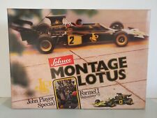Schuco Montage JPS Lotus Ford Formel 1 WM Bausatz Uhrwerk Germany 1:16 OVP 70er